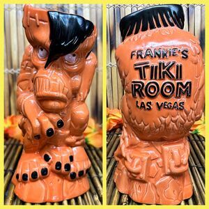 Frankie's Tiki Room Frankenstein Mug Limited Halloween Orange Frankiestein